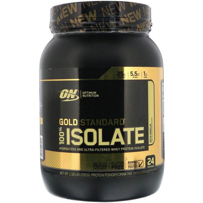 Optimum Nutrition Gold Standard 100% isolaat 720 g